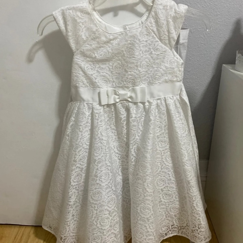 Floral Lace Girls Dress